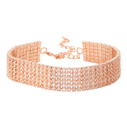 💝 Rose Gold Rhinestone Bundle