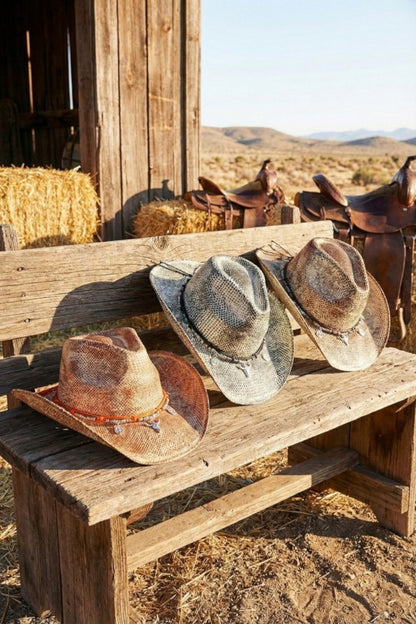 Awa Bull Head Western Fedora Hat