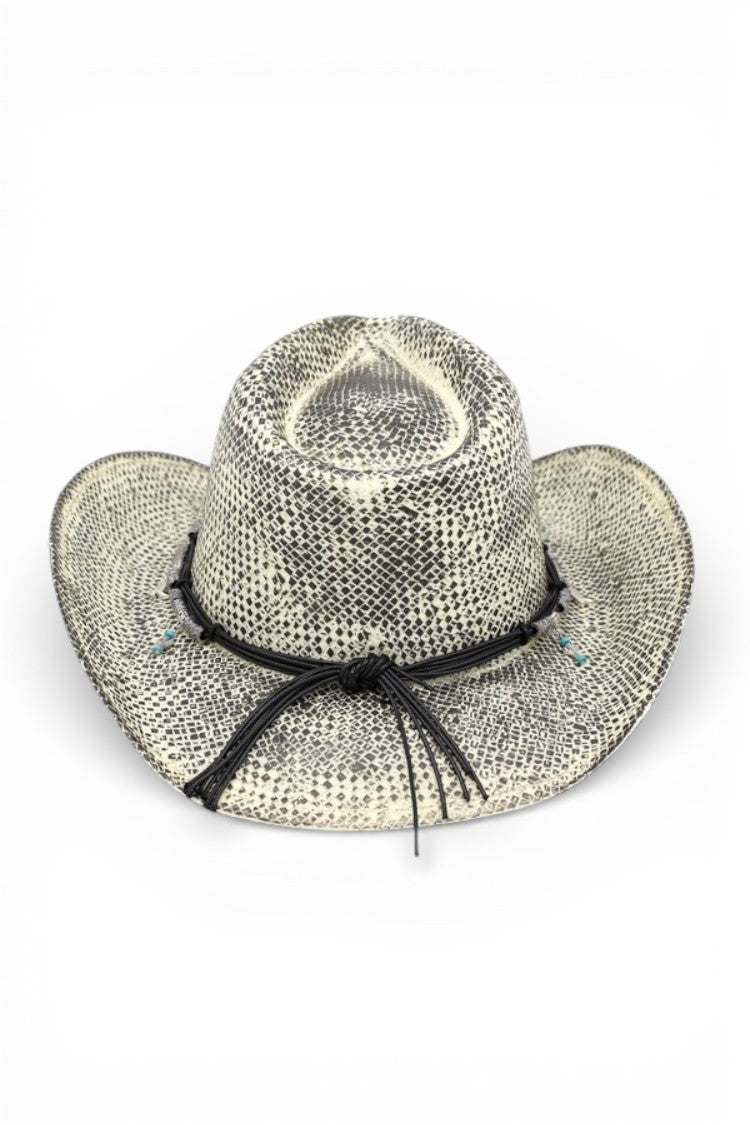 Awa Bull Head Western Fedora Hat