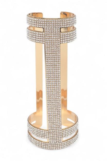 Abay Cut Out Rhinestone Bracelet