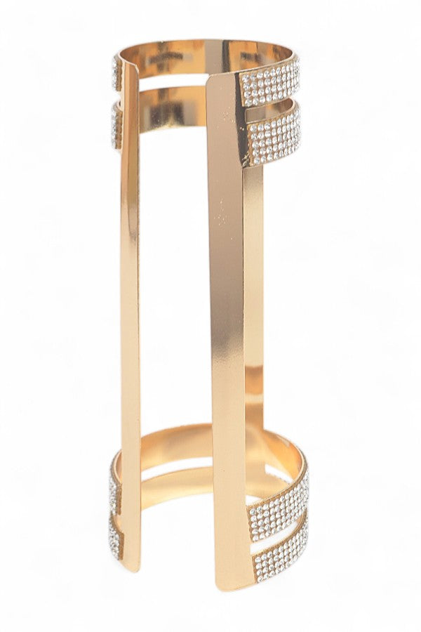 Abay Cut Out Rhinestone Bracelet