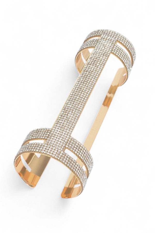 Abay Cut Out Rhinestone Bracelet