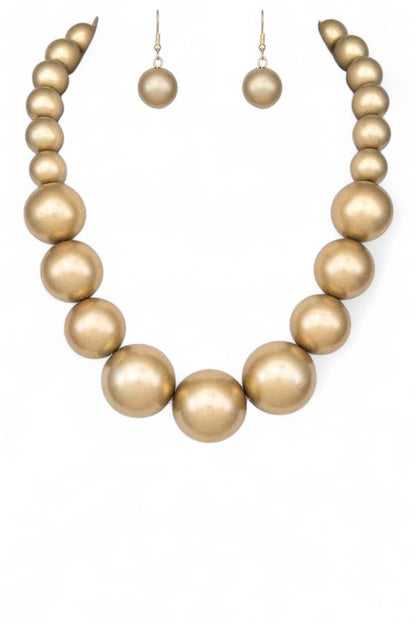 Akaya Large Pearl Statement Necklace