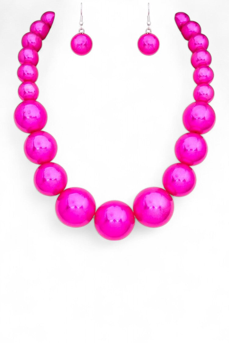 Akaya Large Pearl Statement Necklace