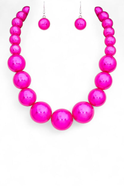 Akaya Large Pearl Statement Necklace