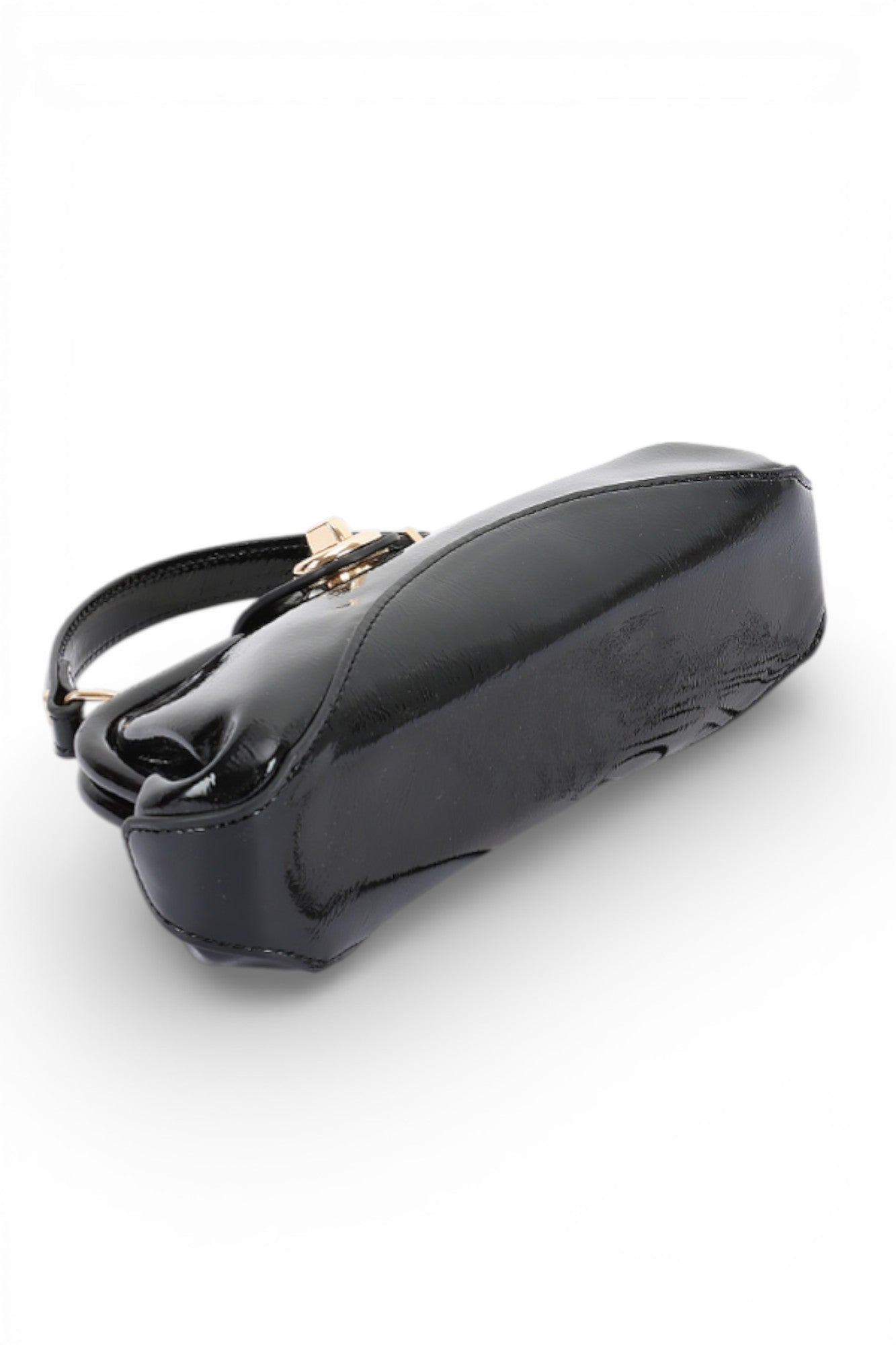 1 Push Lock Top Handle Convertible Clutch