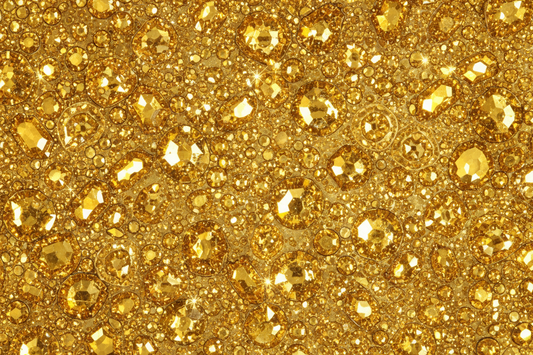 💝 Gold Rhinestone Bundle